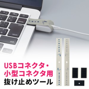 抜け止めツール USBケーブル USB-A microUSB セキュリティ アヴァンテック IZAチョイロック[200-SL102]