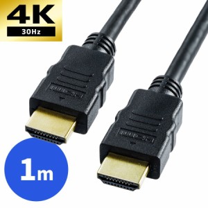 HDMIケーブル 1m Ver1.4 1080p フルHD 3D映像 PS4 液晶テレビ パソコン 接続ケーブル [500-HDMI001-1]