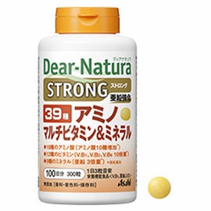 サプリ アサヒ ディアナチュラ ストロング 39種アミノ マルチビタミン&ミネラル 100日分 300粒 普通郵便のみ送料無料