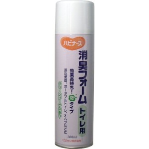 ピジョン　ハビナース　消臭フォーム　トイレ用　380mL 普通郵便のみ送料無料