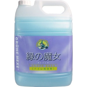 送料込 緑の魔女　トイレ用洗剤　業務用　　5L