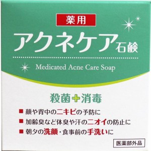 薬用 アクネケア石けん 80g 4901498125083 IS01 普通郵便のみ送料無料