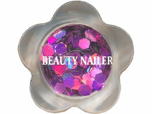 BEAUTY NAILER　ビューティネイラー FG-20 ホログラム ピンク L ネイルアート ラメ グリッター 普通郵便のみ送料無料