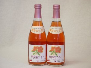 おたる微発泡キャンベルロゼワイン(北海道)500ml×2本