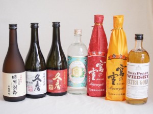 宮崎本店7本セット(サンピース エクストラ ゴールド 37度 キンミヤ焼酎 25度 宮の雪 純米 宮の雪 極上 長期貯蔵米焼酎 時乃刻印 25度 長