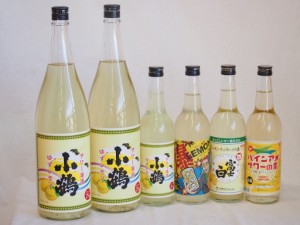 本格酎ハイの素6本セット(サワー専用 爆レモン パインアメサワーの素 レモンチュウハイの素 富士白 サワー専用 ゆずレモン) 600ml×4本 1