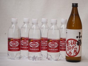 家のみ本格酎ハイ7本セット(ウイルキンソンタンサン 炭酸水ペット 芋焼酎 初心者お断り(鹿児島県)) 500ml×6本 720ml×1本