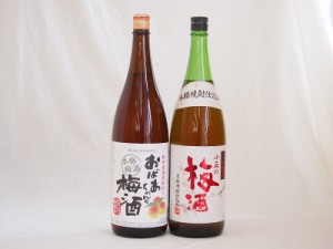 贅沢梅酒2本セット(おばあちゃんの梅酒 青梅使用小正の梅酒(鹿児島)) 1800ml×2本