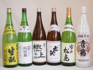 特選 辛口日本酒6本セット 飲み比べ6本セット 1800ml×6本