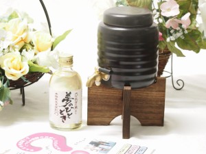  本格焼酎サーバー1000cc(18cm×24cm 1kg)セット(大分県井上酒造 じざけや限定 熟成麦焼酎 夢のひととき 25度 300ml)焼酎サーバー説明書