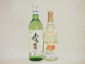 日本産葡萄100％おたるワイン2本セット 白1本  微炭酸白1本 (北海道)