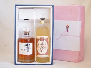 春の贈り物ギフト 感謝贈り物ボックス 洋酒焼酎2本セット（ウイスキー響700ml 長期熟成麦焼酎夢のひととき720ml）