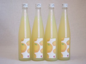 小野屋のゆず 大分県産ゆずを100%使用(大分県) 500ml×4