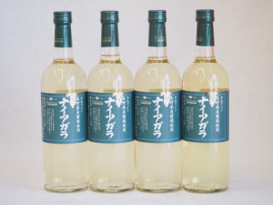 シャンモリ ナイアガラ甘口 長野県産葡萄使用 720ml×4