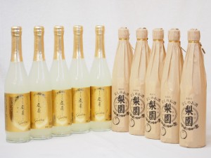 梨のお酒セット梨園と梨園スパクーリング(大分県) 500ml×10本