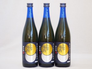 上等梅酒 星舎無添加 梅の香りにブランデーの華やかさが加え 本坊酒造(鹿児島県)720ml×3