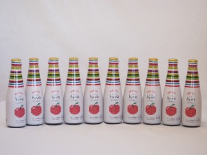 10本セット(国産果汁クラフトリキュール リンゴサワー発泡性alc.5%) 200ml×10本