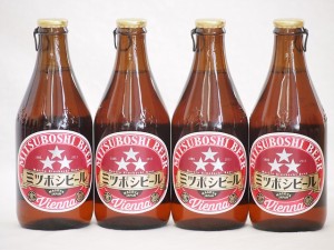 4本セット(尾張名古屋クラフトビール ミツボシウインナースタイルラガーalc.6%金しゃち) 330ml×4本