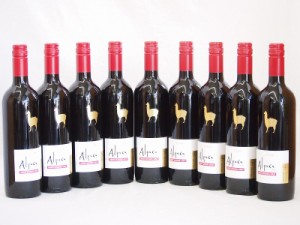 9本セット(チリ赤ワイン アルパカカベルネ・メルロー) 750ml×9本