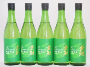 5本セット(愛知県日本酒 金鯱 生貯新米新酒) 720ml×5本