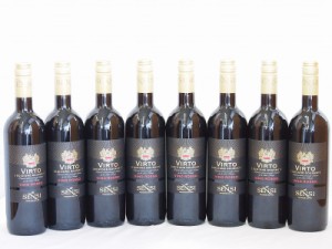 8本セット(イタリア赤ワイン センシィヴィルトロッソ) 750ml×8本