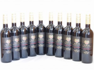 10本セット(イタリア赤ワイン センシィヴィルトロッソ) 750ml×10本