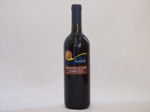 イタリア赤ワイン モンテプルチアーノ ダブルッツオ 750ml×1本