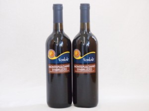 2本セット(イタリア赤ワイン モンテプルチアーノ ダブルッツオ) 750ml×2本
