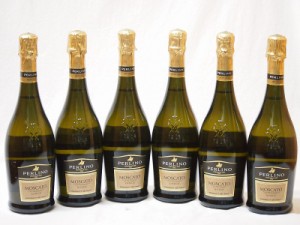 6本セット(イタリアスパークリング甘口白ワイン モスカート ペルリーノ) 750ml×6本