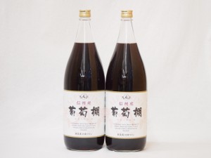 日本ワインセット 信州産葡萄棚 赤ワインセット 中口(長野県)1800ml×2