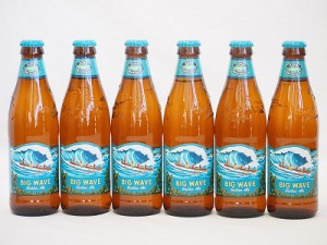 ハワイコナビール6本セット(ビッグウェーブ・ゴールデンエール) 355ml×6本