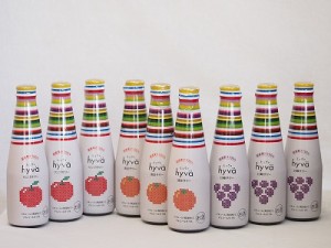 クラフトリキュール9本セット(ヒュヴァ リンゴサワーalc.5% ヒュヴァ 巨峰サワーalc.5% ヒュヴァ 清見サワーalc.5%) 200ml×9本