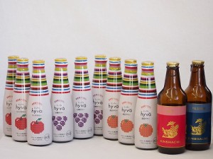 クラフトビールとリキュール11本セット(ヒュヴァ リンゴサワーalc.5% ヒュヴァ 巨峰サワーalc.5% ヒュヴァ 清見サワーalc.5% アルト ピル