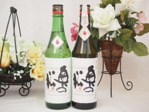 春の贈り物ギフト 東北福島県奥の松酒造　飲み比べ2本セット(純米酒、純米吟醸７２０ｍｌ×各１)