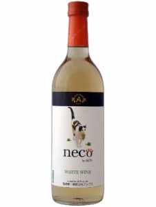 アルプス neco 白ワイン 720ml (長野県)ネコワイン 猫ワイン