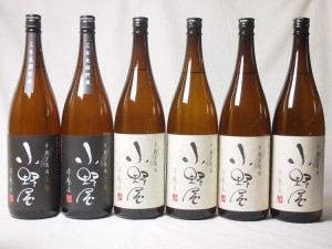 小野屋6本セット 麦焼酎　手すき濾過　全麹×2本　小野屋　1800ml×6本(大分県)