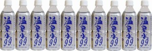 33本セット 温泉水99 ミネラルウオーターアルカリイオン水 ペットボトル(鹿児島県)500ml×33本