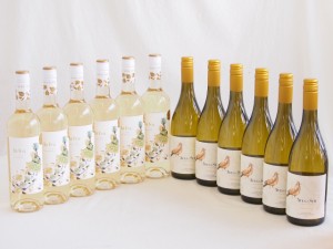 産地別白ワインシャルドネ12本セット(ビーニャ デル デルスール(チリ) ラ フェア ヴィウラ(スペイン)) 750ml×12本