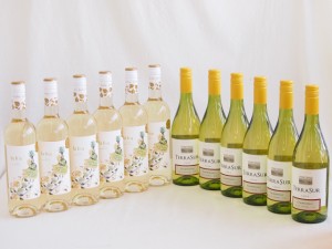 産地別白ワインシャルドネ12本セット(テラスル(チリ) ラ フェア ヴィウラ(スペイン)) 750ml×12本