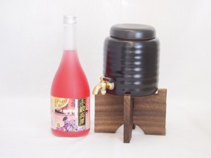 本格焼酎サーバー1000cc(18cm×24cm 1kg)セット合同酒精 赤城紫蘇焼酎赤鍛高譚（北海道） 720ml×1本