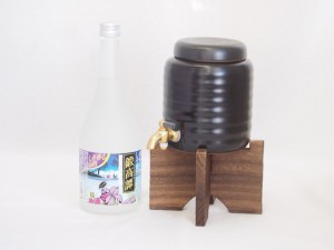 本格焼酎サーバー1000cc(18cm×24cm 1kg)セット合同酒精 しそ焼酎 鍛高譚 (千葉県) 720ml×1本