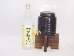 本格焼酎サーバー1000cc(18cm×24cm 1kg)セット指宿酒造 本格芋焼酎 前田利右衛門 (鹿児島県) 720ml×1本