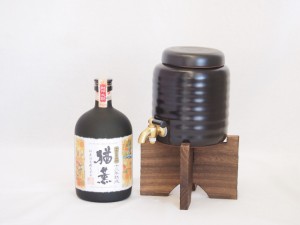 本格焼酎サーバー1000cc(18cm×24cm 1kg)セット神楽酒造 本格むぎ焼酎 十三年熟成猶薫 (宮崎県) 720ml×1本