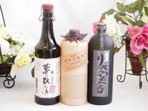 プレミアム焼酎3本セット  麦焼酎夢のひととき30°(大分県)720ml麦焼酎百年の孤独40°(宮崎県)720ml麦焼酎りさいたる30°(大分県)720ml