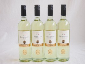 4本セット(金賞受賞イタリア白ワイン コルテマーニャ トレッビアーノ プーリア) 750ml×4本
