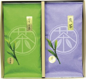 春夏の贈り物ギフト 京都産宇治茶詰合せ 煎茶（60g）・ほうじ茶（30g）×各1