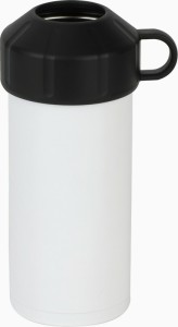 春の贈り物ギフト　ペットボトルクーラー フォルテック ホワイト 11×8.5×19cm