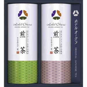 夏の贈り物お中元 オリジナル煎茶 ホテルオークラ 煎茶 雫（90g）・煎茶 霞（60g）×各1