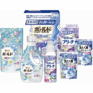 夏の贈り物お中元 除菌抗菌・ボールドギフトセット ギフト工房 洗たく槽クリーナー（100g）×2、P&Gボールドジェル（640g）・P&Gボールド