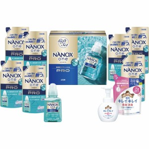 夏の贈り物お中元 NANOXonePROギフト ライオン NANOXonePRO詰替用（320g）×7、NANOXonePRO（380g）・キレイキレイ薬用泡ハンドソープ（2